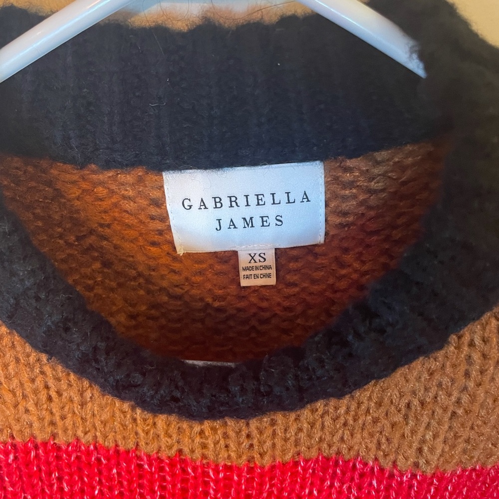 Gabriella James Women’s Colorblock Sweater Pullover
